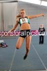 Women's long jump, NECAA Championships and Open Indoor Pentathlon, Gateshead College Academy of Sport. Photo: David T. Hewitson/Sports for All Pics